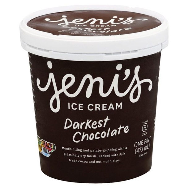 Jeni Ice Cream Darkest Chocolate